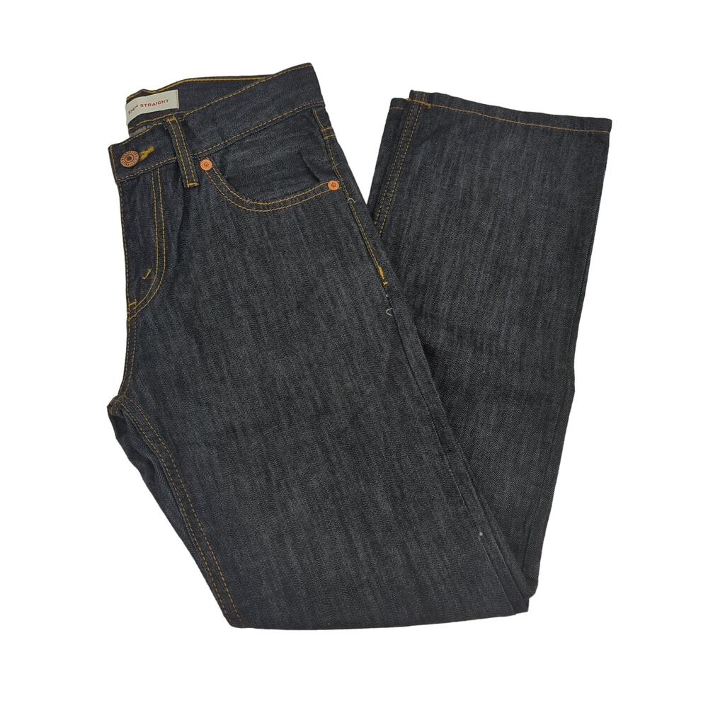 EUC Levi Strauss & Co Blue Jeans 514 Straight Boys 12 Reg 26x26